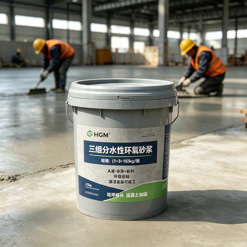 渝中三组份水性环氧砂浆